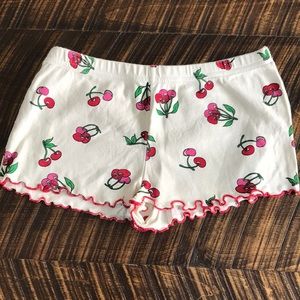 Cherry Print Shorts